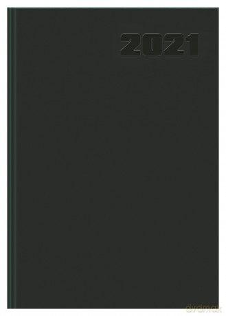 Kalendarz 2021 Basic A5 DTP ciemnozielony [KALENDARZ]