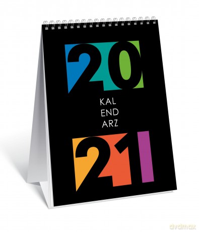 Kalendarz 2021 biurkowy 2021 12X18 WTV pionowy [KALENDARZ]