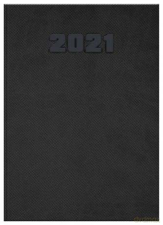 Kalendarz 2021 Manager A5 WTV czarny [KALENDARZ]