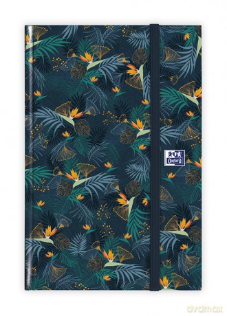Kalendarz 2021 Oxford książkowy Flowers mix wzorów 10x15 [KALENDARZ]