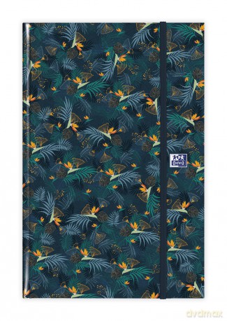 Kalendarz 2021 Oxford książkowy Flowers mix wzorów 15x21 [KALENDARZ]