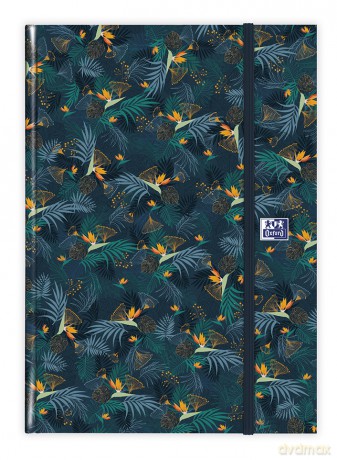 Kalendarz 2021 Oxford książkowy Flowers mix wzorów 15x21 [KALENDARZ]