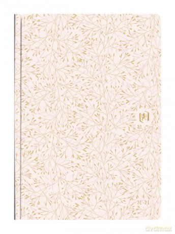 Kalendarz 2021 Oxford książkowy Jewel mix wzorów 15x21 [KALENDARZ]