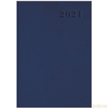 Kalendarz 2021 Standard A5 DTP granat [KALENDARZ]