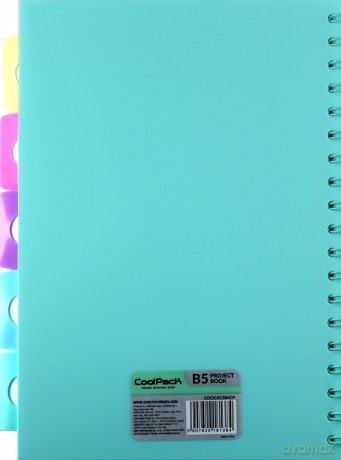 Kołobrulion B5 Coolpack pastel B5 200 kartek mięta