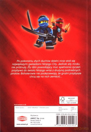 LEGO Ninjago Podniebni piraci [KSIĄŻKA]