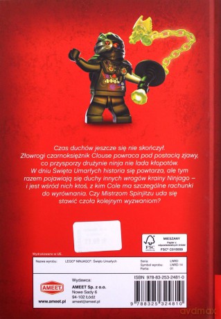 LEGO Ninjago Święto umarłych [KSIĄŻKA]