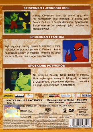 Spider-Man i Niesamowity HULK [DVD]