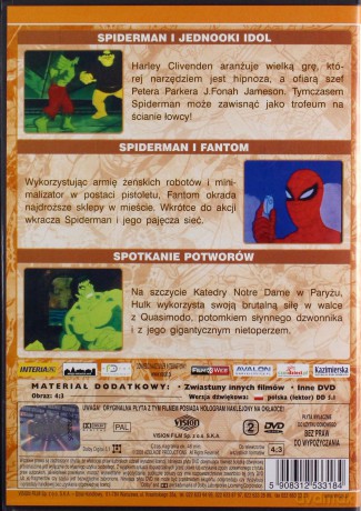 Spider-Man i Niesamowity HULK [DVD]