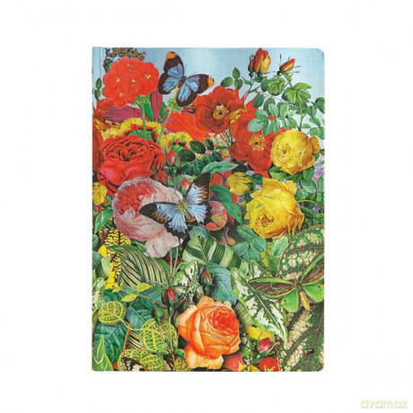 Notatnik butterfly garden midi linia pb5449-8