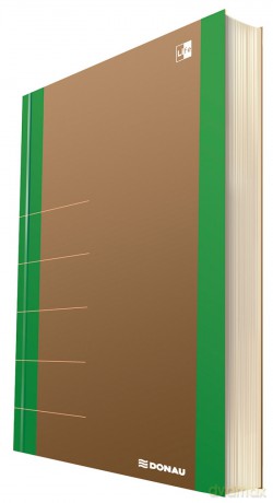 Notatnik donau life organizer 80 kartek zielony 165x230mm