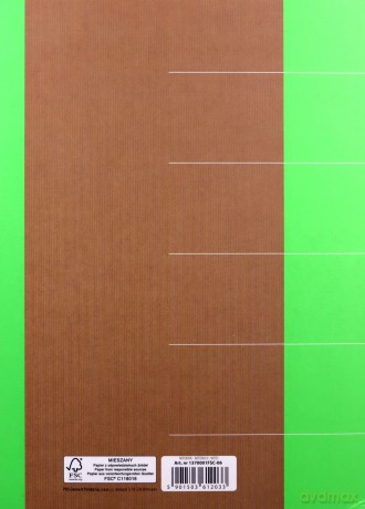 Notatnik donau life organizer 80 kartek zielony 165x230mm