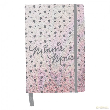 Notes A5 z w tęczowej okładce minnie gold disz-3654