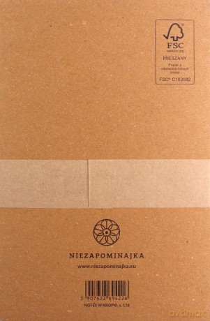 Notes Kwiaty Polskie Niezapominajka KPL 4