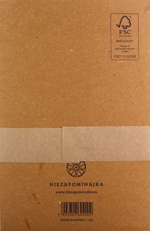 Notes Kwiaty Polskie Piwonie KPL2