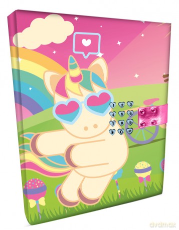 Pamiętnik zamykany na kod Sweet Dreams KL10866
