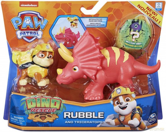 Figurki Akcji Dino Rescue Rubble Psi Patrol [FIGURKA]