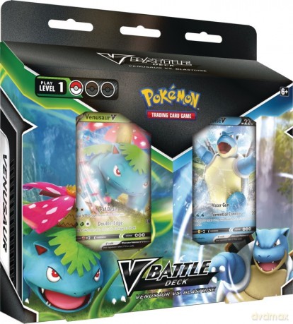 Karty Battle Deck Bundle February Venusaur Vs Blastoise [KARTY]