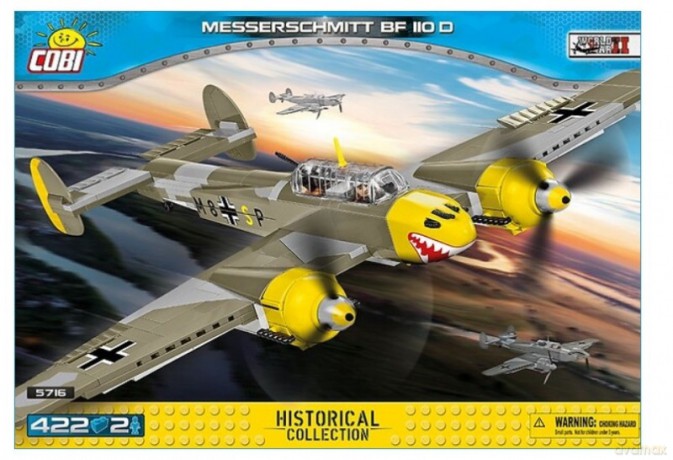 Klocki 422 el. Messerschmitt Bf 110D [KLOCKI]