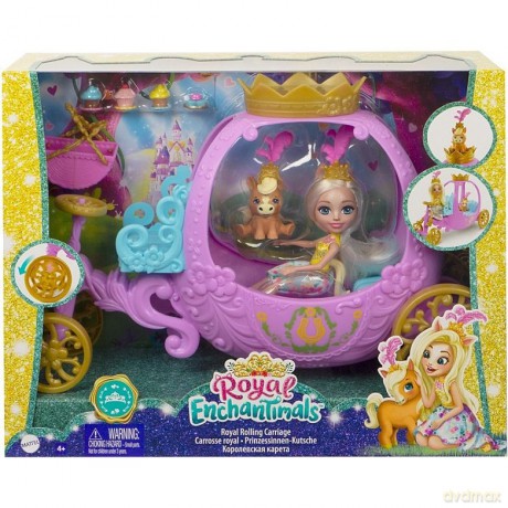Lalka Enchantimals Królewska karoca