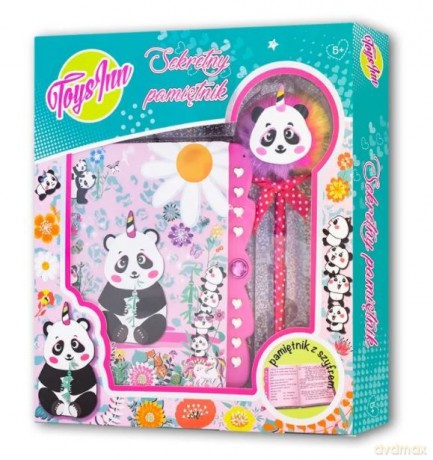 Pamiętnik na szyfr panda