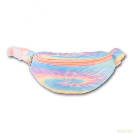 Saszetka nerka tie dye pastelowa