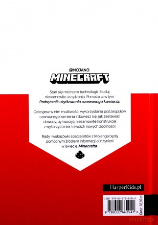 Podręcznik użytkowania czerwonego kamienia. Minecraft - Craig Jelley [KSIĄŻKA]