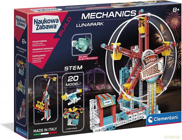 Zestaw konstrukcyjny Laboratorium Mechaniki Lunapark 2.0