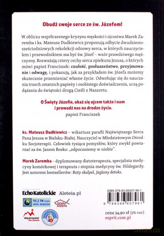 Serce Ojca. Rekolekcje zawierzenia przez przeczyste serce św. Józefa - Mateusz Dudkiewicz, Marek Zaremba [KSIĄŻKA]