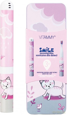 Szczoteczka soniczna dla dzieci VITAMMY SMILE kotek