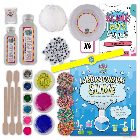 Zestaw Pro Eksperta slime z bransoletką i książką