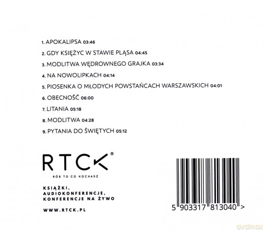 Zostanie mi muzyka... Krzysztof Antkowiak do tekstów ks. Piotra Pawlukiewicza [CD]