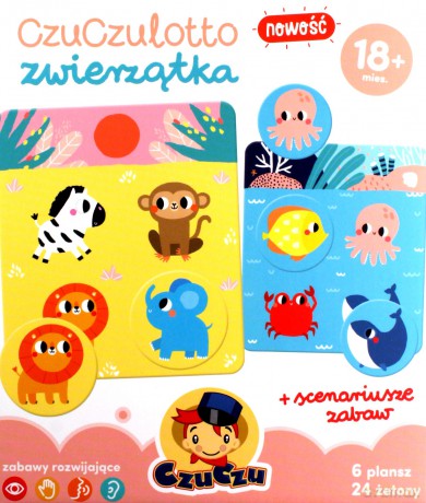 Zwierzątka CzuCzu lotto 18 m+ [KSIĄŻKA]