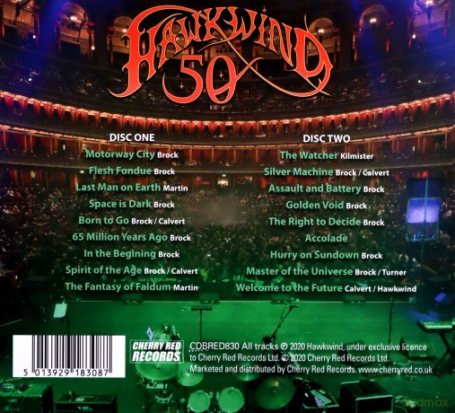 Hawkwind: 50 Live [2CD]