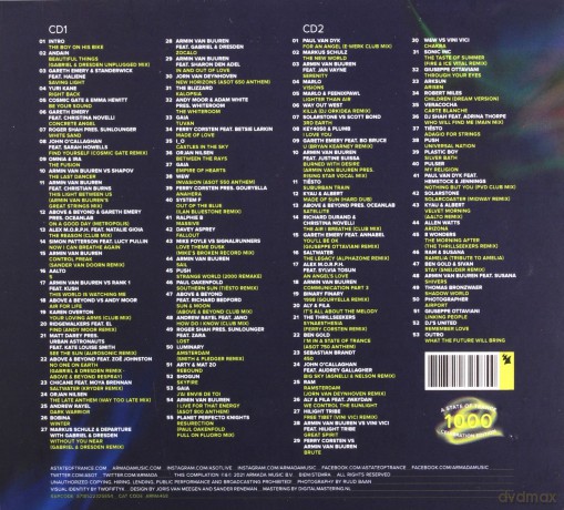 Armin Van Buuren: A State Of Trance 1000 [CD]