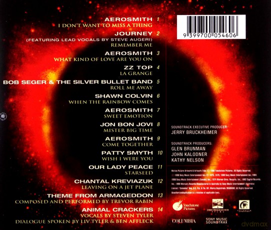 Armageddon: The Album soundtrack [CD]