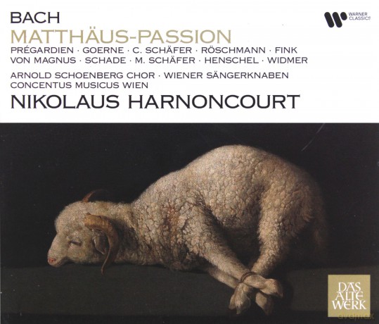Nikolaus Harnoncourt: Bach: Matthaus-Passion (Das Alte Werk) [3CD]
