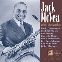 Jack McVea: Central Avenue Blue [CD]