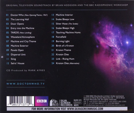 Doctor Who: The Krotons soundtrack [CD]