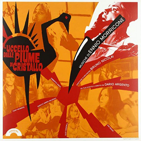 Ennio Morricone - L'Uccello Dalle Piume Di Cristallo soundtrack (Ennio Morricone) [Winyl]