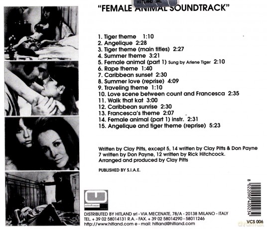 Female Animal soundtrack [CD]