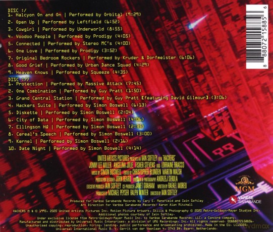 Hackers soundtrack [2CD]