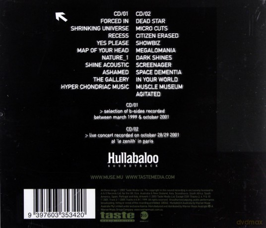 Hullaballoo soundtrack (Muse) [2CD]