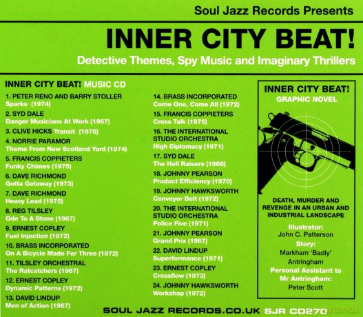 Inner City Beat: Detective Themes, Spy Music And Imaginary soundtrack [CD]