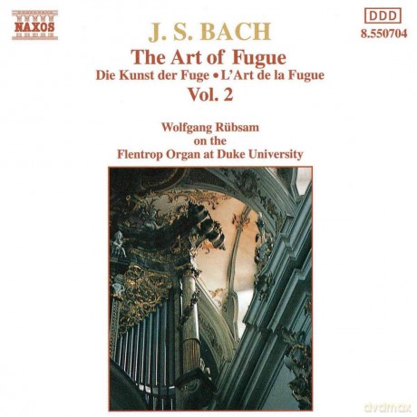 Wolfgang Rubsam: J.s. Bach: The Art of Fugue Vol. 2 [CD]