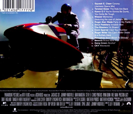 Jackass 3D soundtrack [CD]