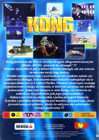 Kong. Powrót do dżungli [DVD]