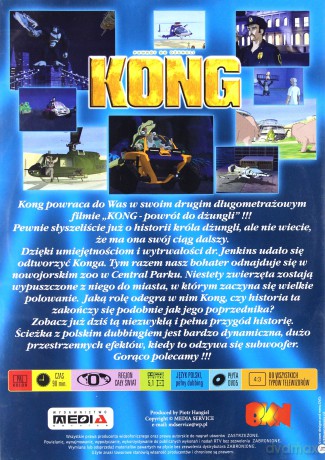 Kong. Powrót do dżungli [DVD]