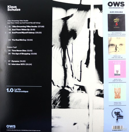 Klaus Schulze: La Vie Electronique 1.0 [2xWinyl]