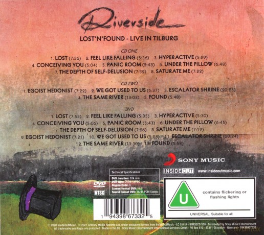 Riverside: Live In Tilburg-Riverside [2CD]+[DVD]
